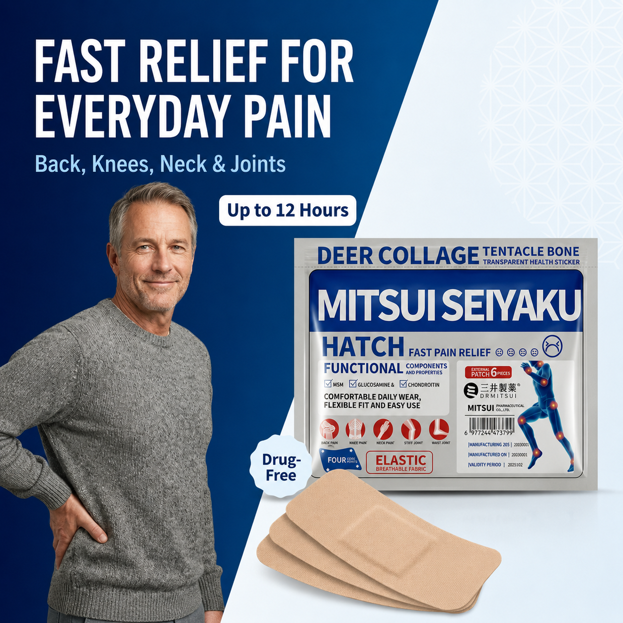 Japanese Pain Patch by Dr. Mitsui