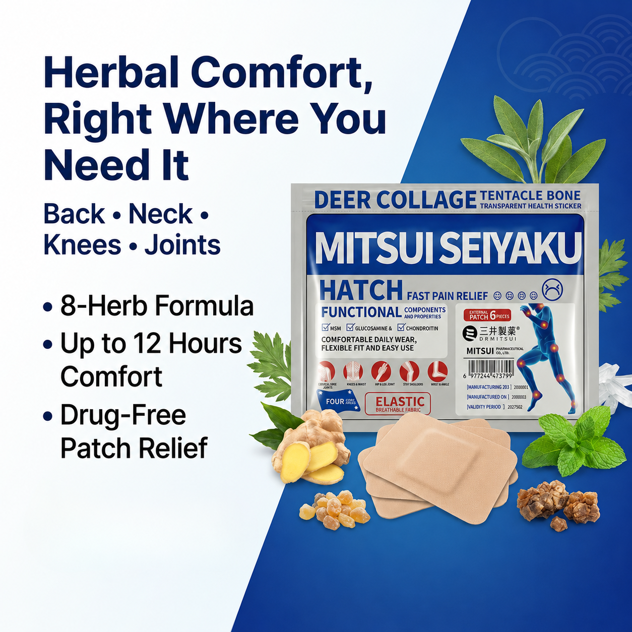Japanese Pain Patch by Dr. Mitsui