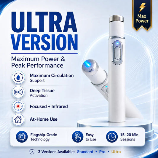 ⚡ Advanced Acoustic Shockwave Therapy Restores penile tissue health to boost erection rigidity, stamina & male performance confidence 💪 Soothes muscle soreness, joint stiffness and tendon discomfort